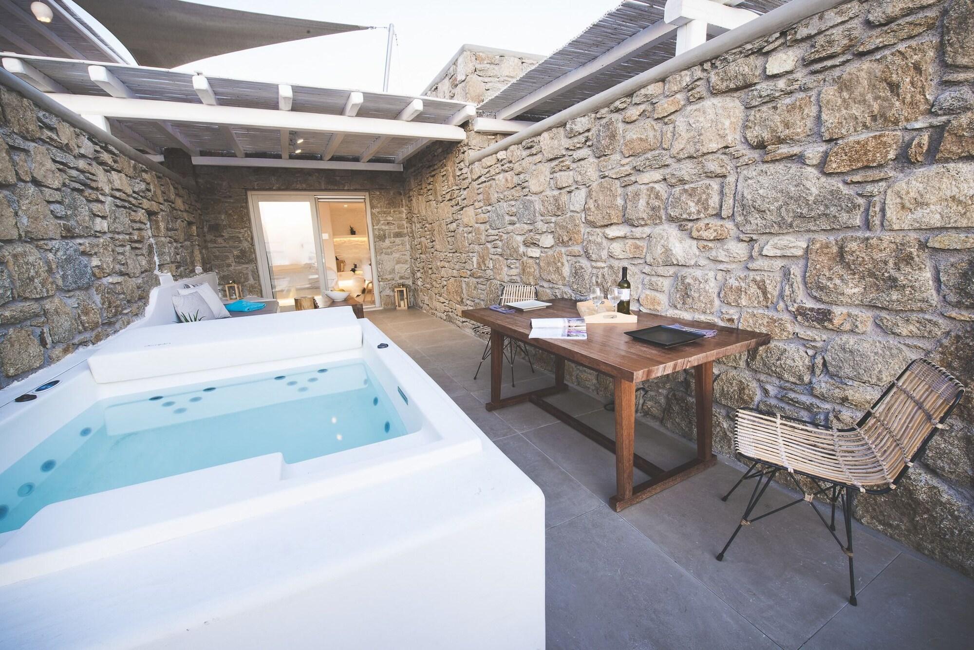 Mykonos Town Adel Private Suites מראה חיצוני תמונה